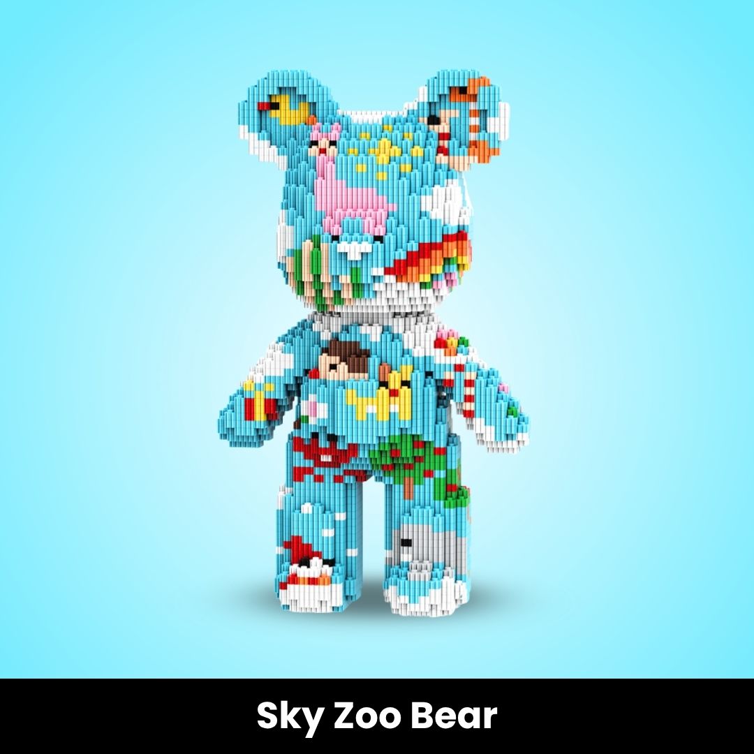 BRIXY™ - Mini Ours à Assembler (32 cm)