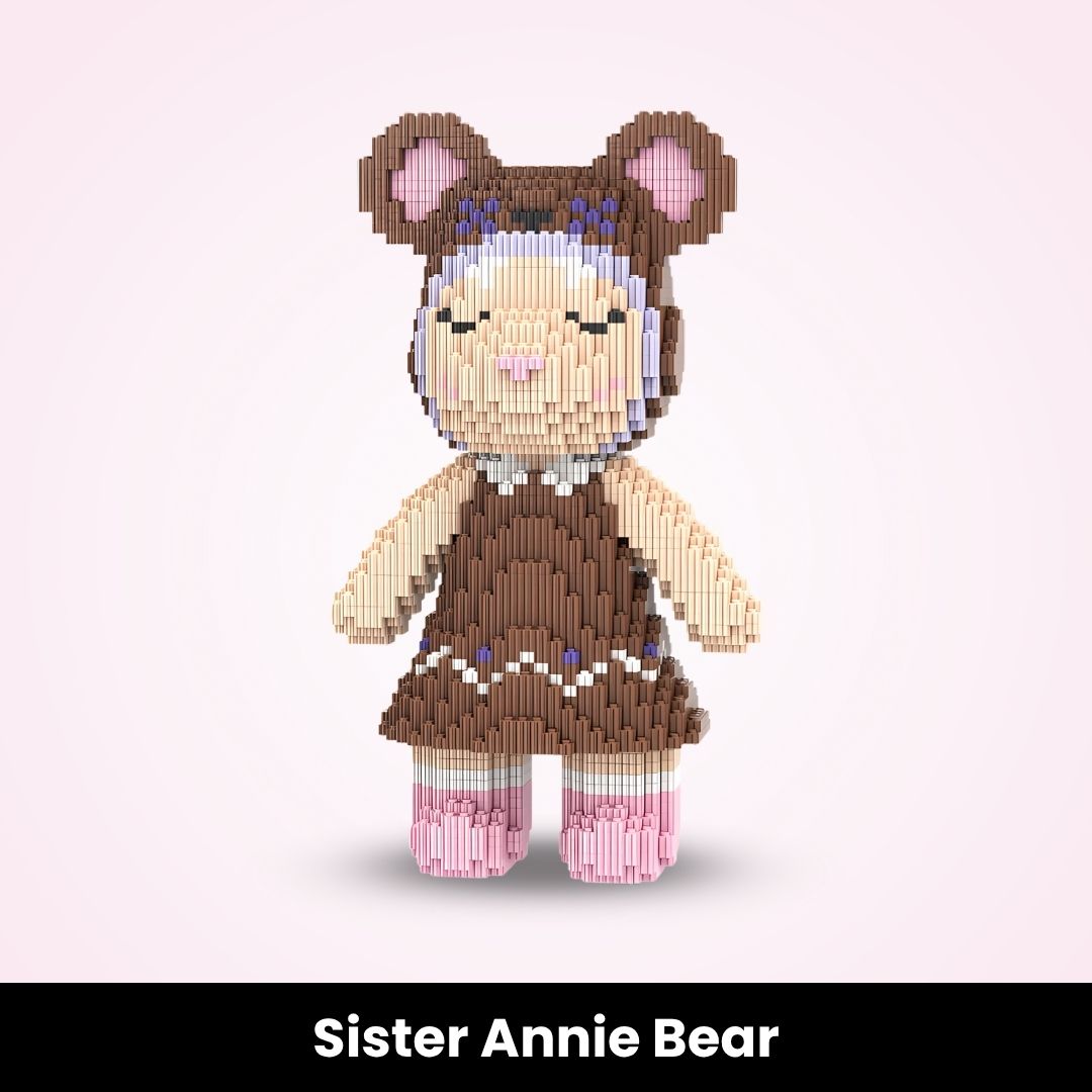 BRIXY™ - Mini Ours à Assembler (32 cm)