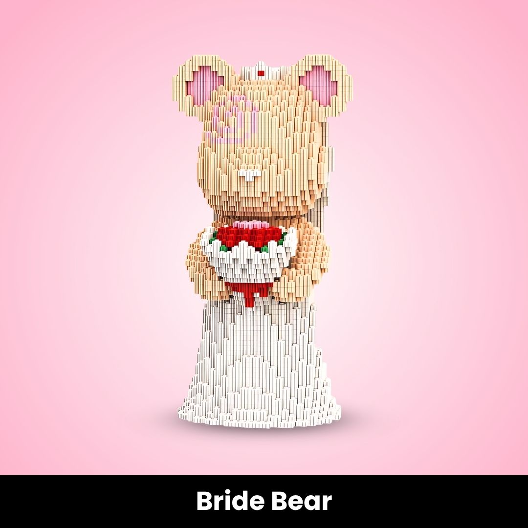 BRIXY™ - Mini Ours à Assembler (32 cm)