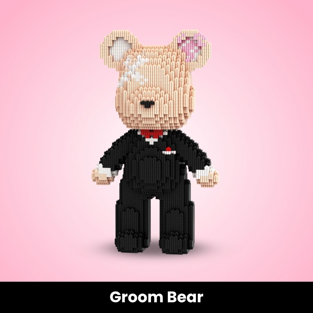 BRIXY™ - Mini Ours à Assembler (32 cm)