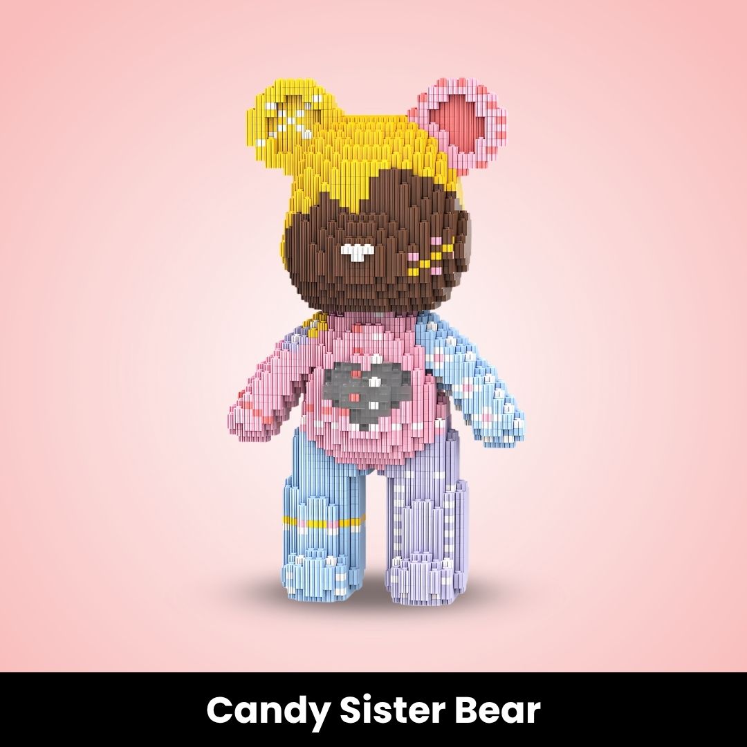 BRIXY™ - Mini Ours à Assembler (32 cm)