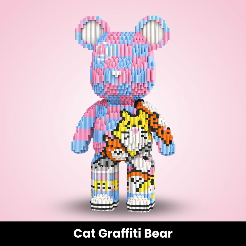 BRIXY™ - Ours Géant à Assembler (43 cm)