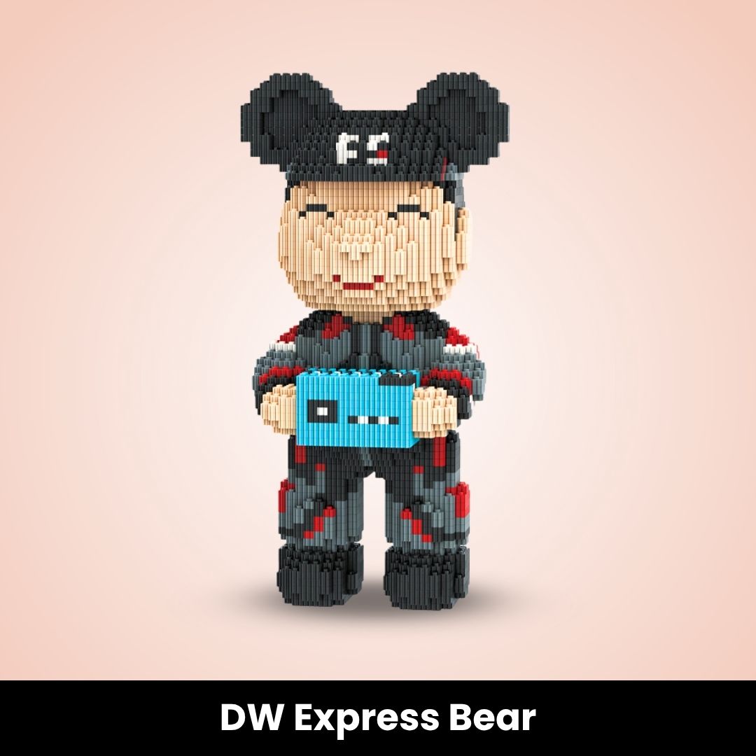 BRIXY™ - Mini Ours à Assembler (32 cm)