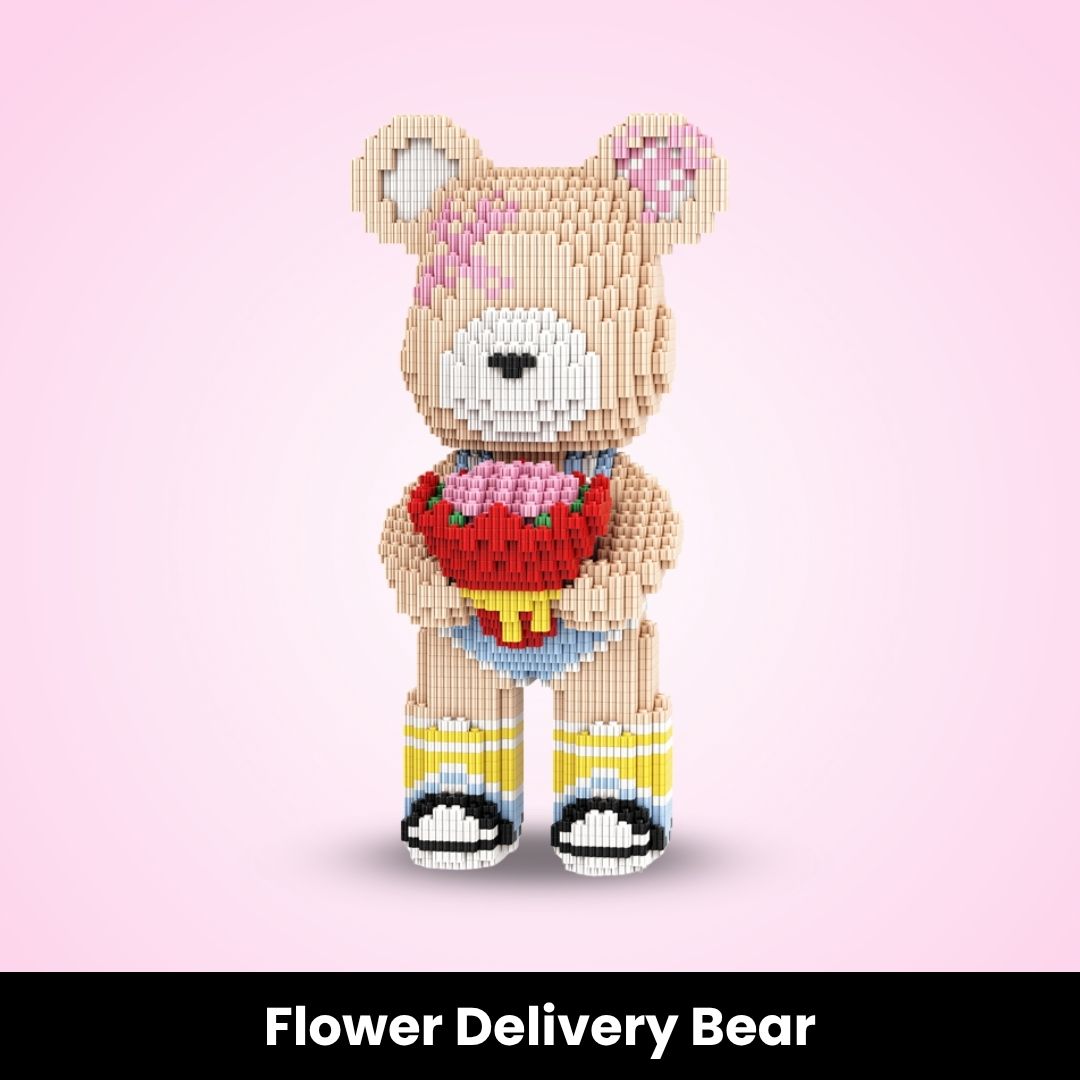 BRIXY™ - Mini Ours à Assembler (32 cm)