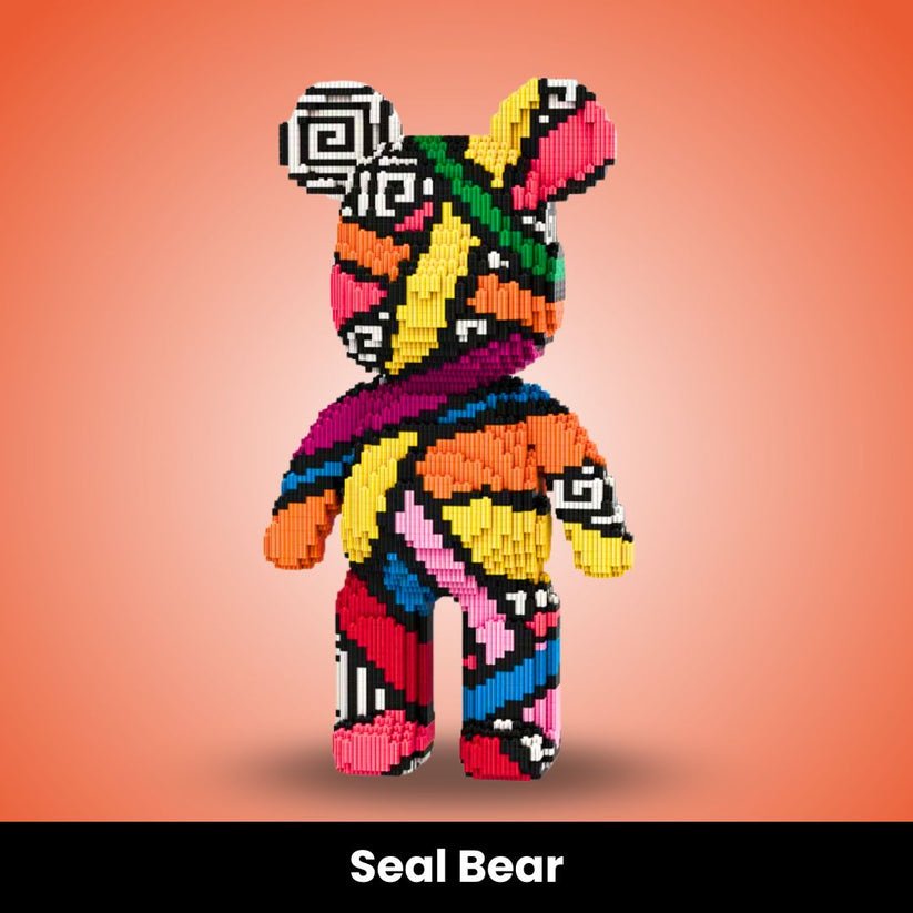 BRIXY™ - Ours Géant à Assembler (43 cm)