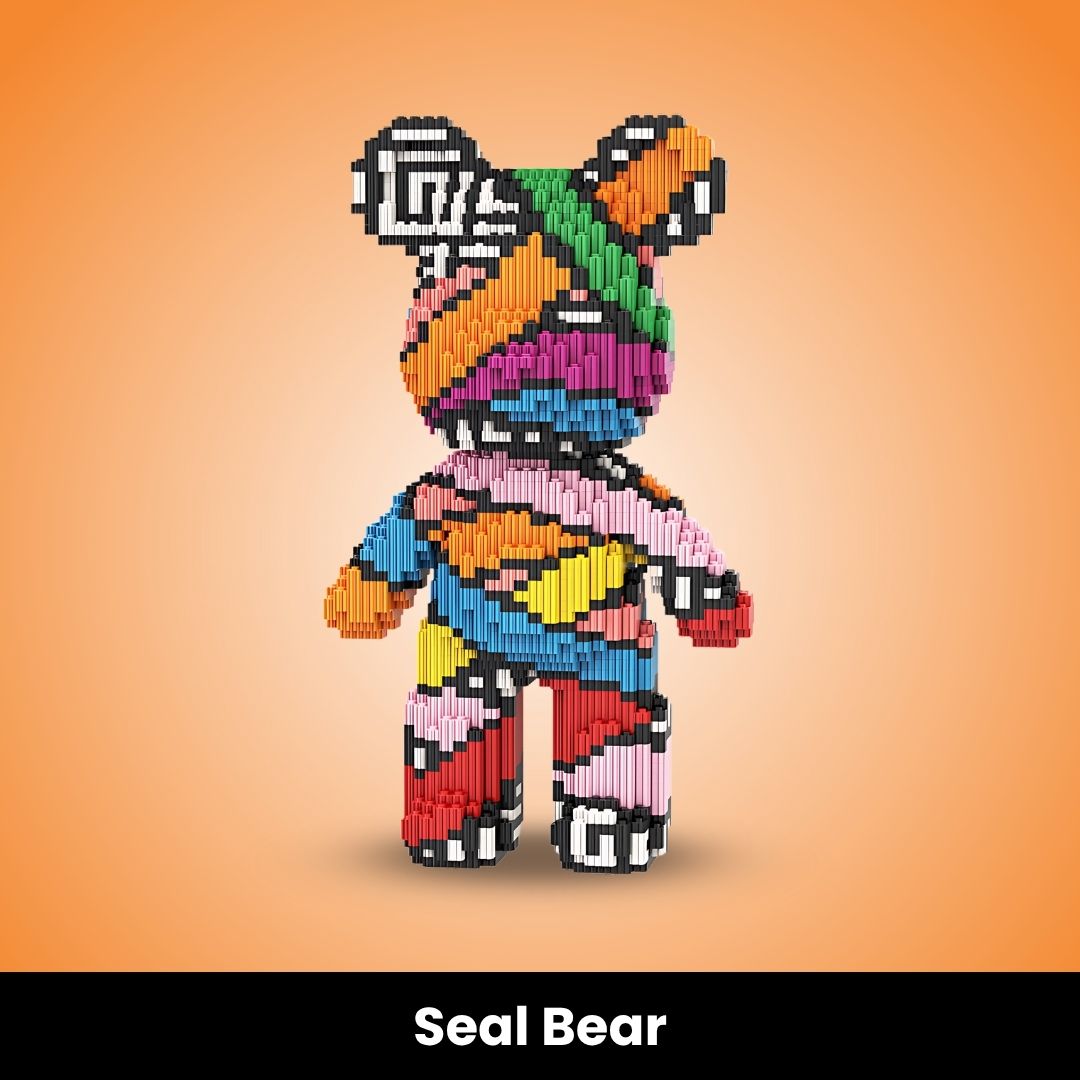 BRIXY™ - Mini Ours à Assembler (32 cm)