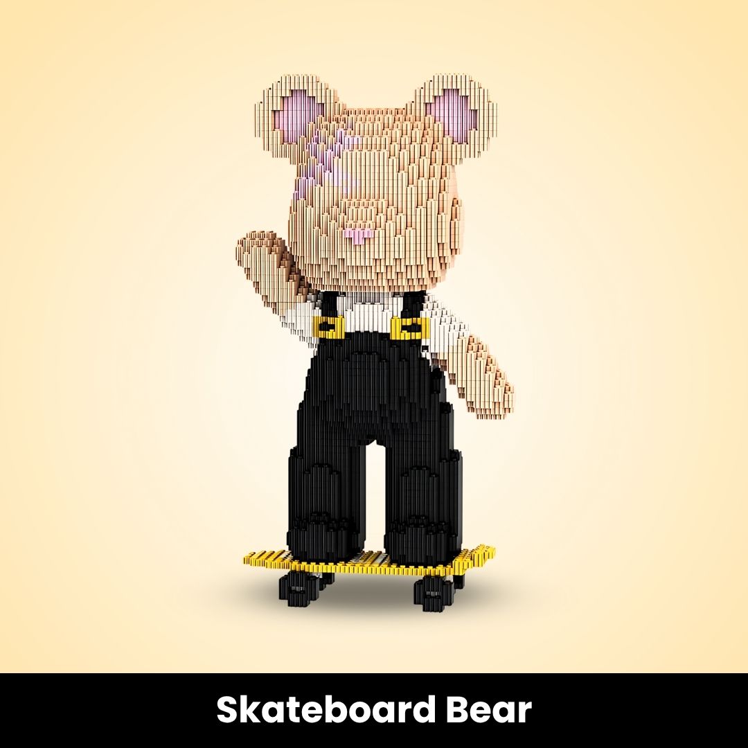 BRIXY™ - Mini Ours à Assembler (32 cm)