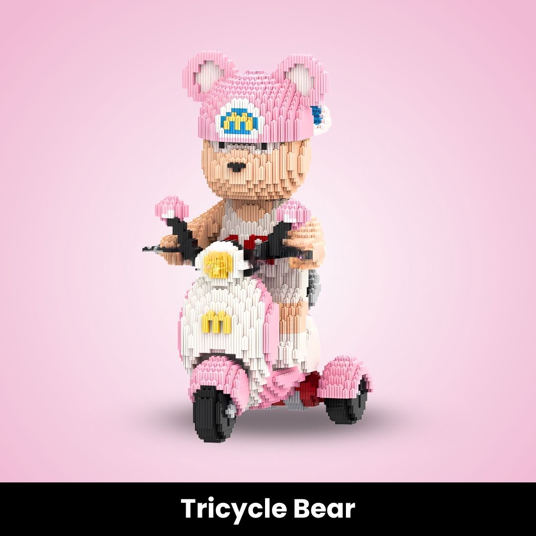 BRIXY™ - Ours Géant à Assembler (43 cm)