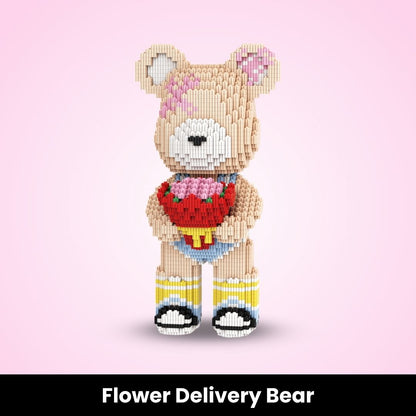 BRIXY™ - Mini Ours à Assembler (32 cm)